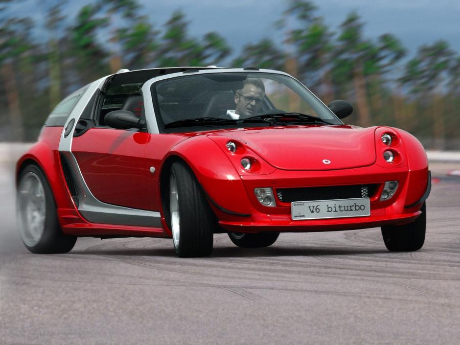  Smart Roadster Coupe V6 BiTurbo by Brabus 2003 года  (фото 17 из 18)